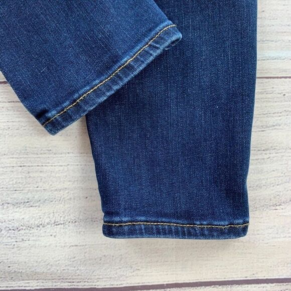 Gap Jeans sz 27 4 R Favorite Jegging Mid Rise Dark Wash Inseam 26.5" Women's - Picture 7 of 11